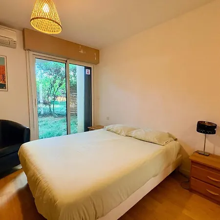 Apartment T3 Climatise Avec Jardin Et Parking A *